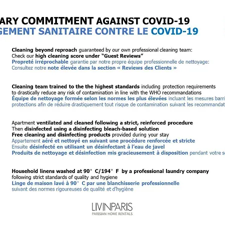 Daire Livinparis - Luxury 2 Bedrooms Centre Pompidou Paris