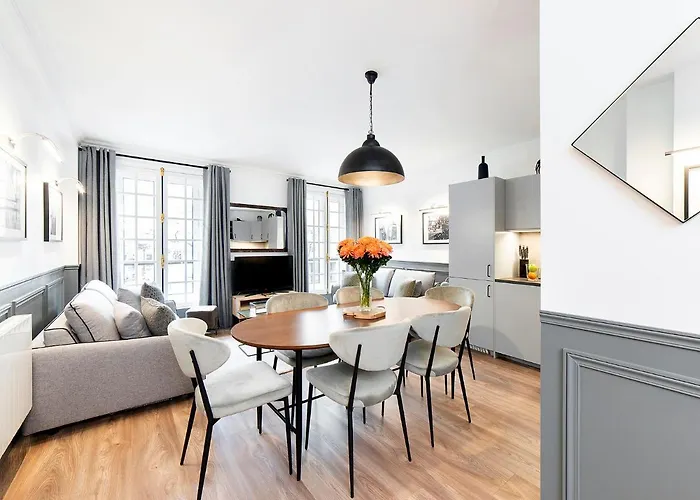 Daire Livinparis - Luxury 2 Bedrooms Centre Pompidou *